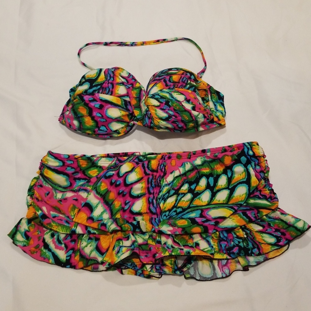 Swim skirt set